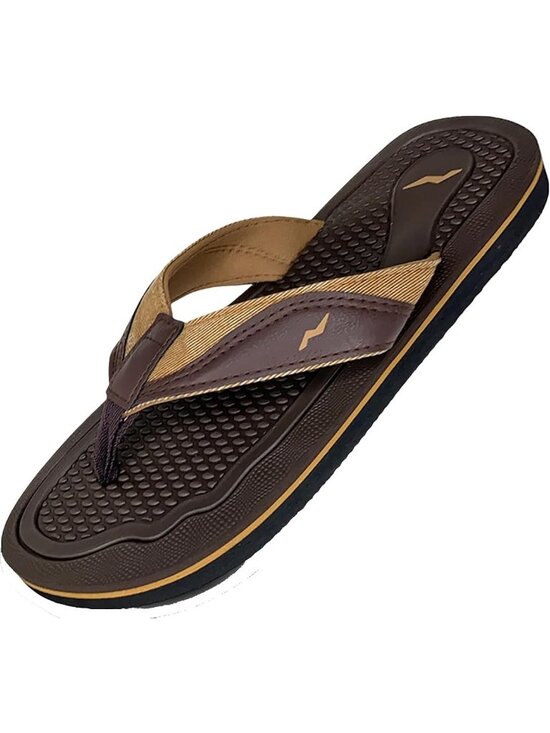 Norty Thong Men\'s Dark Brown Footwear For Summer Comfortable Sandals Casual main image 5